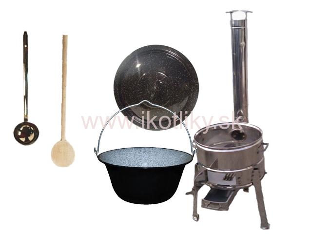 Smaltovaný kotlíkový set Exclusive