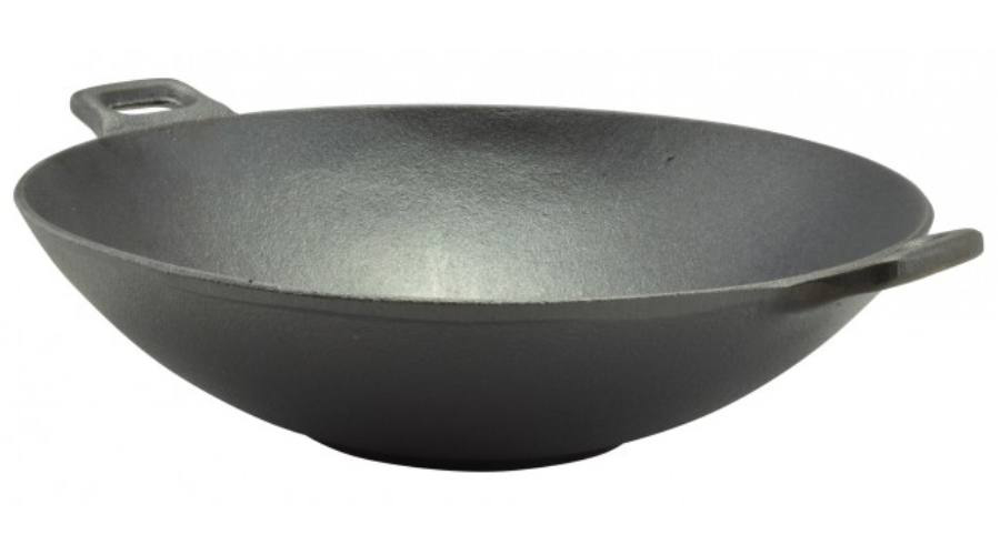 Liatinový wok 31 cm
