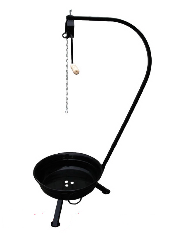 Prenosné ohnisko so stojanom