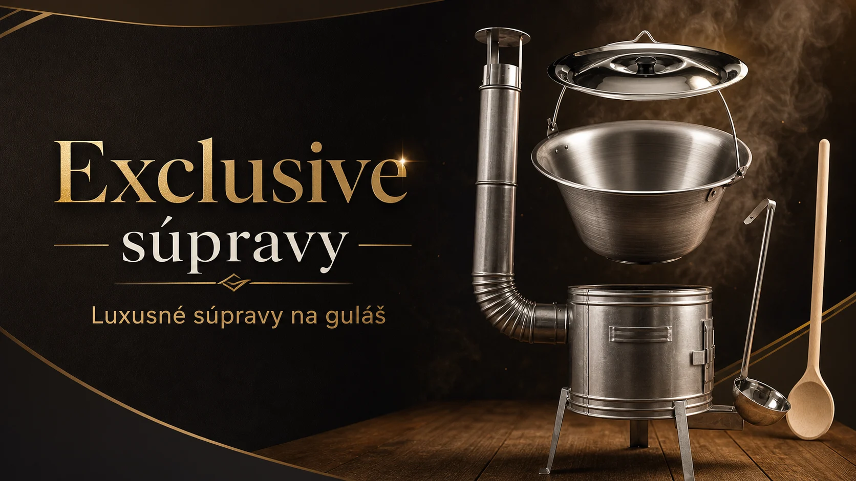 Luxusné kotlíkové súpravy