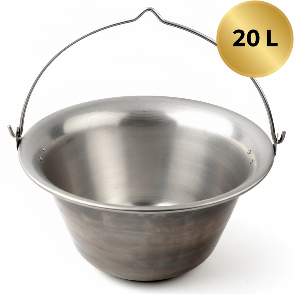 Nerezový kotlík na guláš 20 L