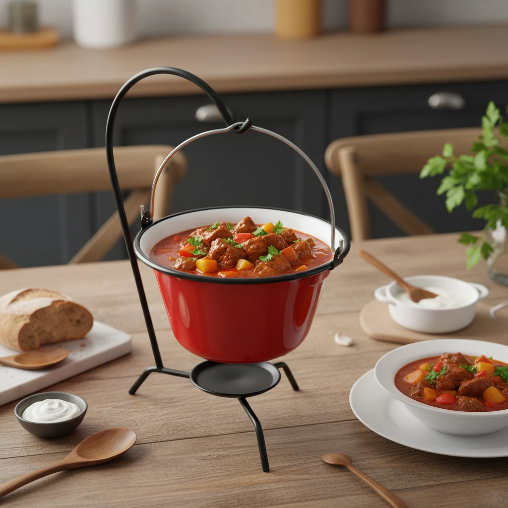 Kapustnica v servírovacom kotlíku