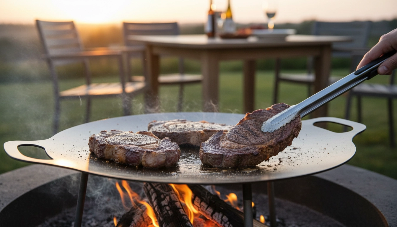 Železná panvica na grilovanie 50 cm - Recenzia