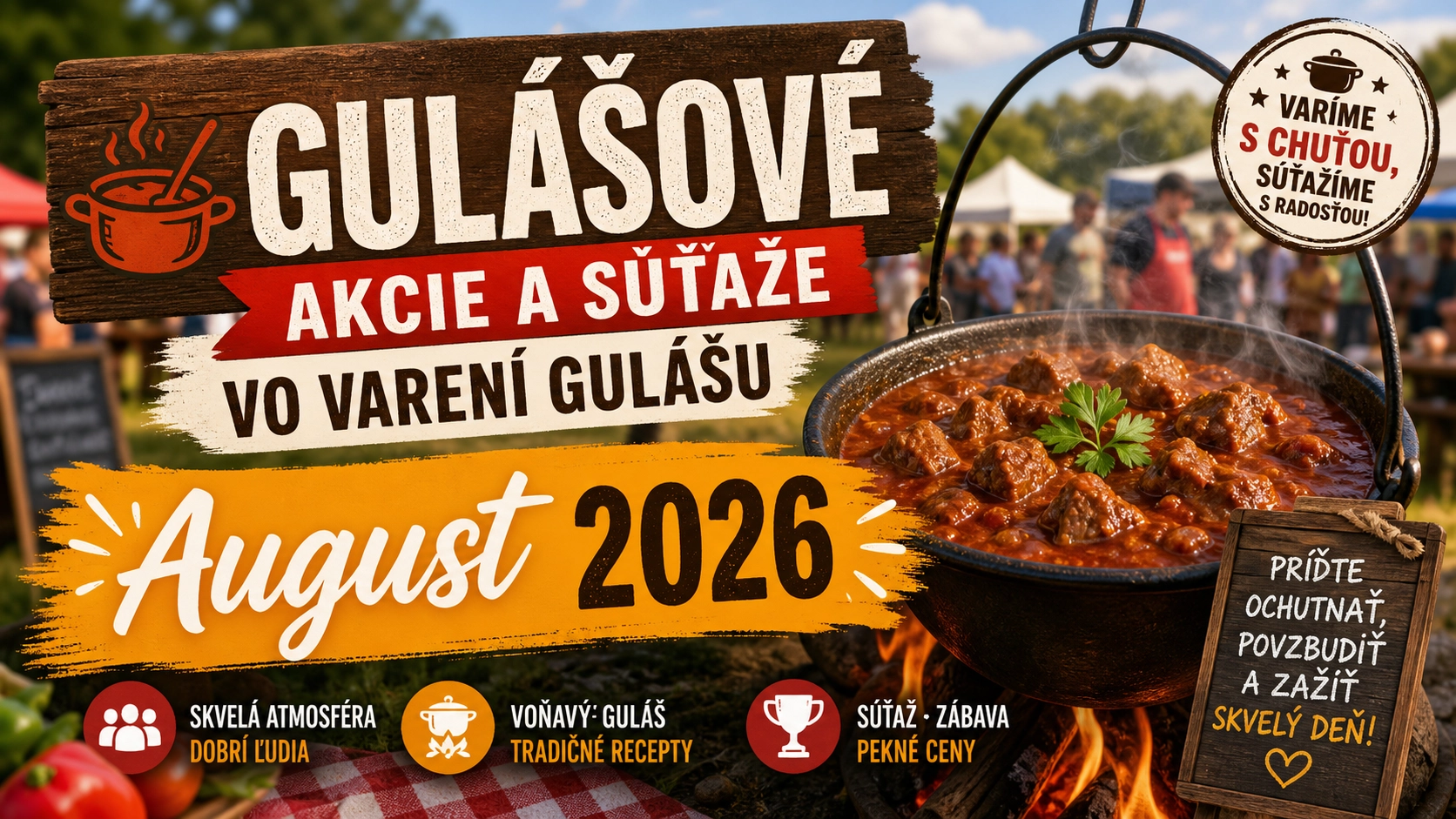 Súťaže vo varení gulášu August 26