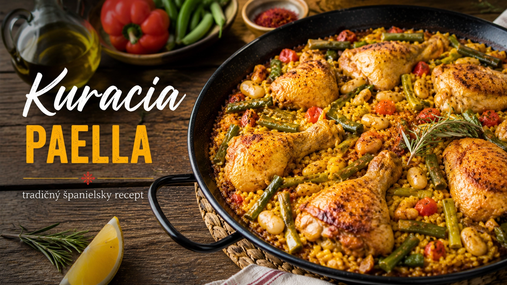 Kuracia paella - Recept
