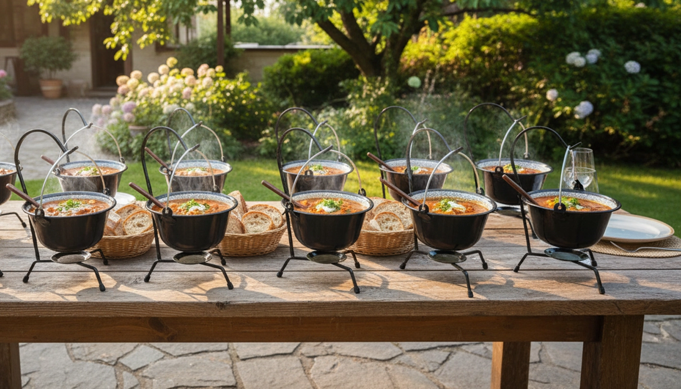 Smaltované servírovacie kotlíky - Recenzia