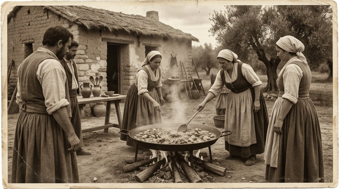 historia paella