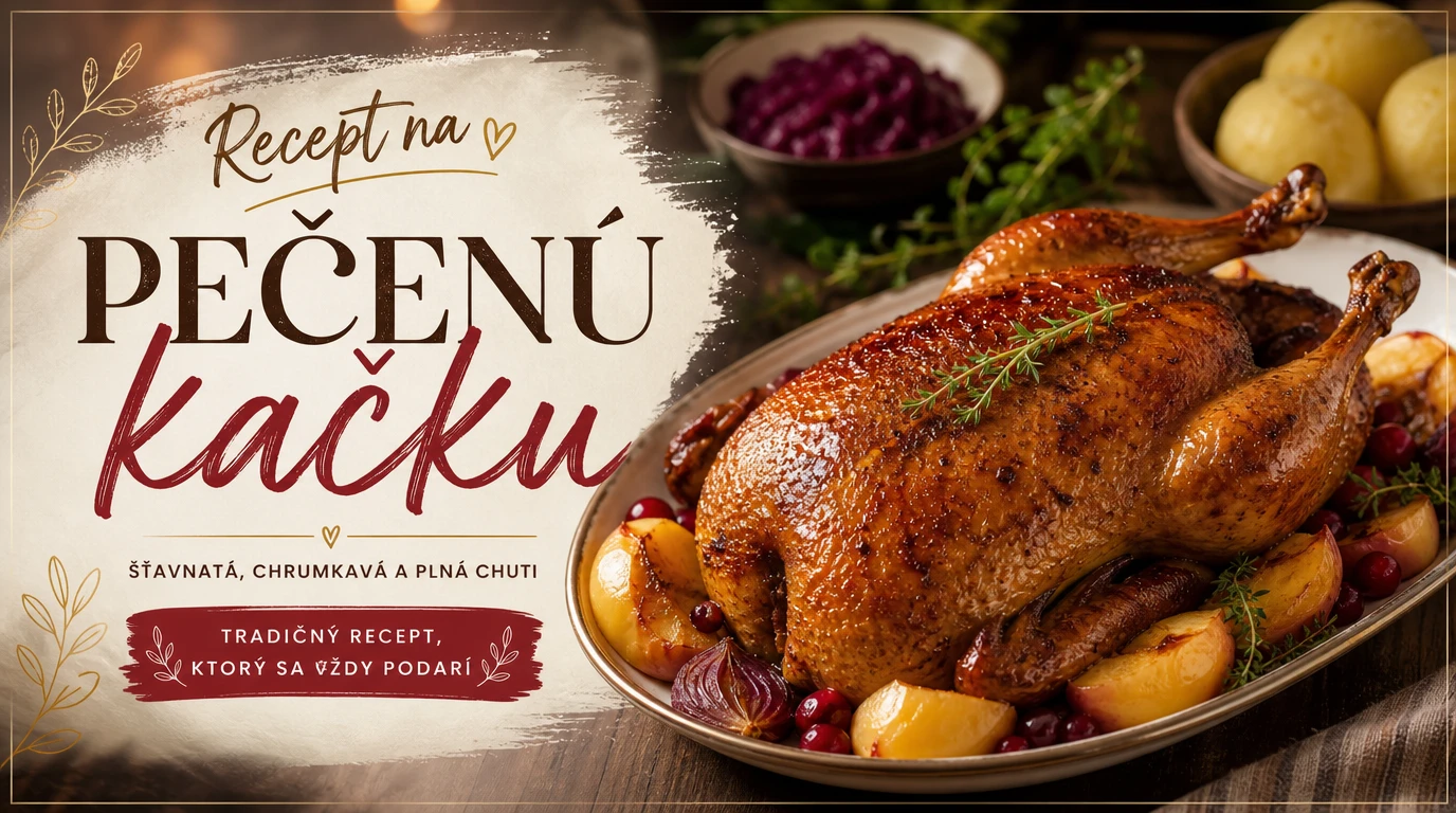 Dokonalá pečená kačka s chrumkavou kôrkou - Recept