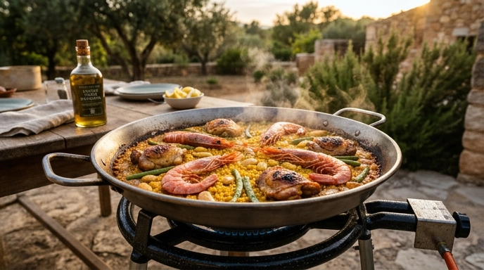 Paella: Kompletný sprievodca od histórie po tajomstvo dokonalého socarratu