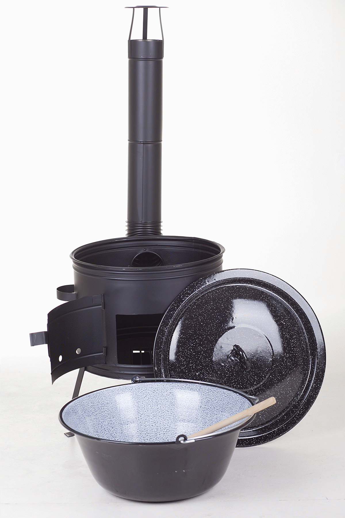 Smaltované kotlíky s kotlinou