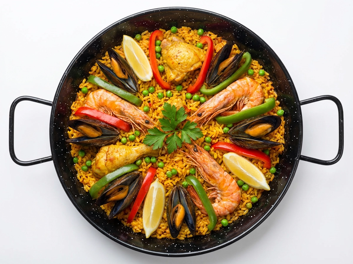 Smaltované PAELLA panvice