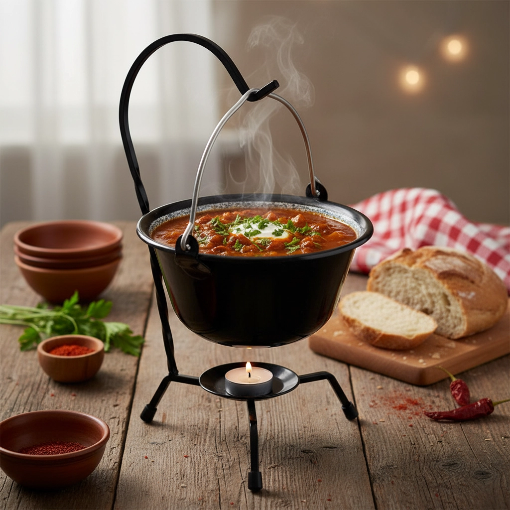 Súprava servírovacích kotlíkov 6 ks so stojanom