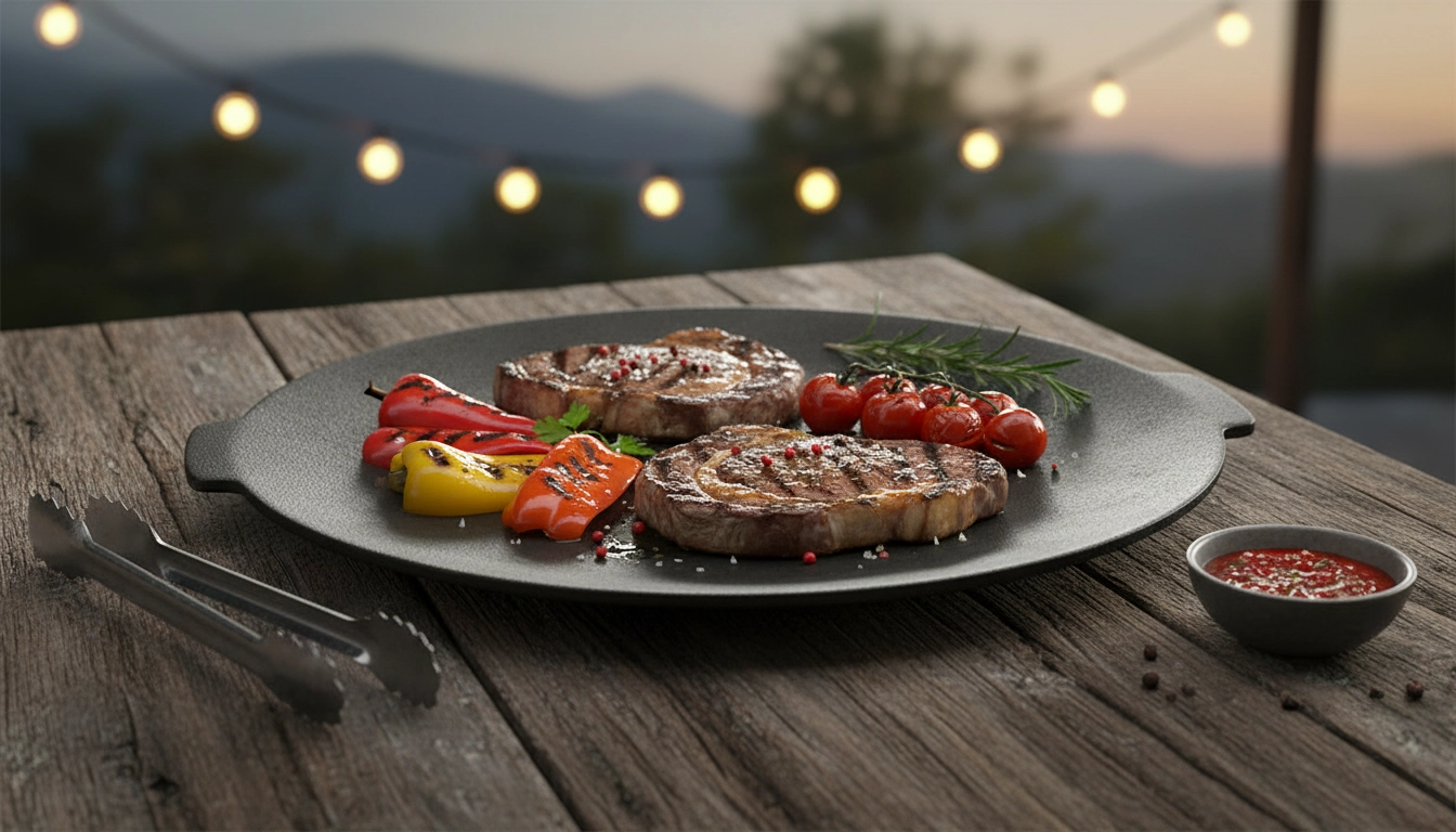 Liatinová panvica Kombi 44 cm