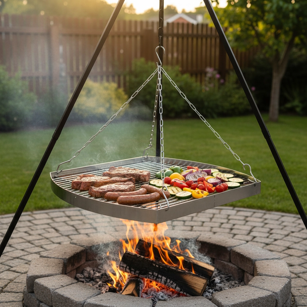 Rošt na grilovanie 50x55 cm