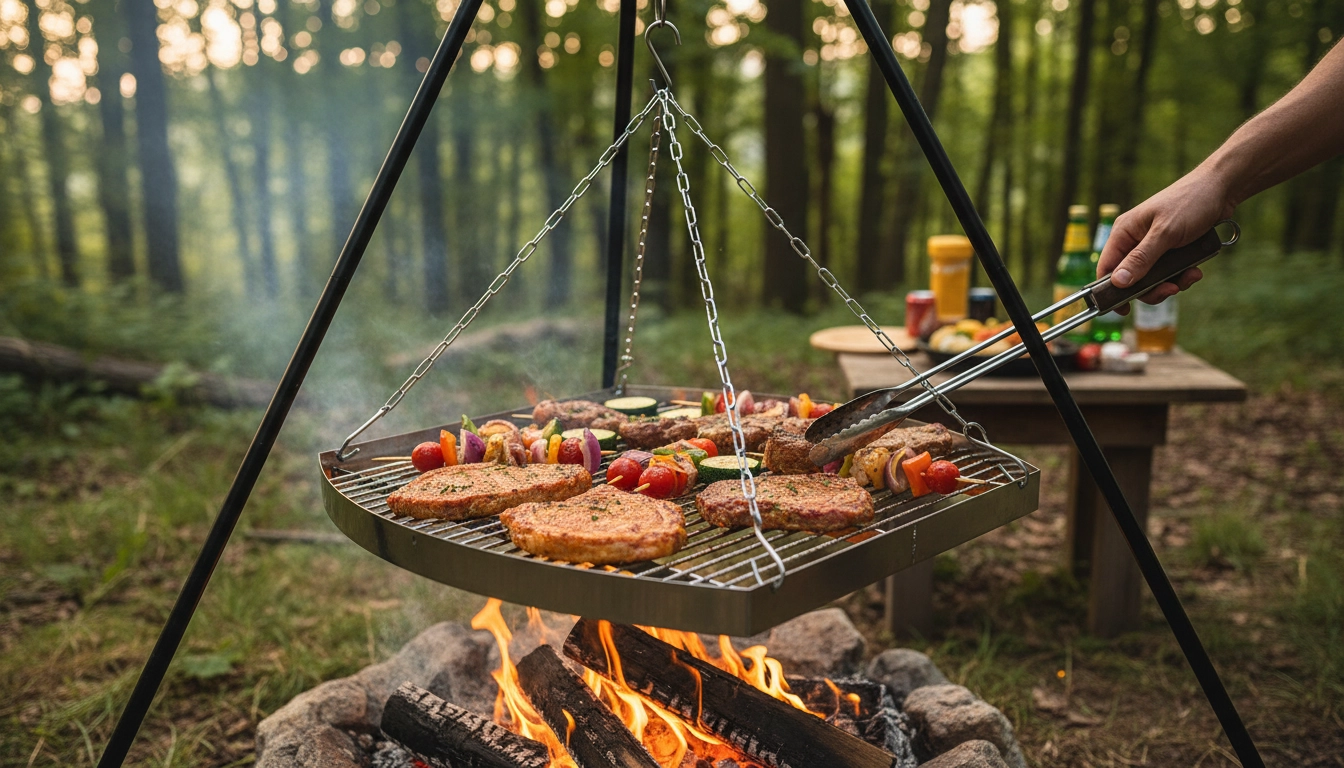 Rošt na grilovanie 50x55 cm