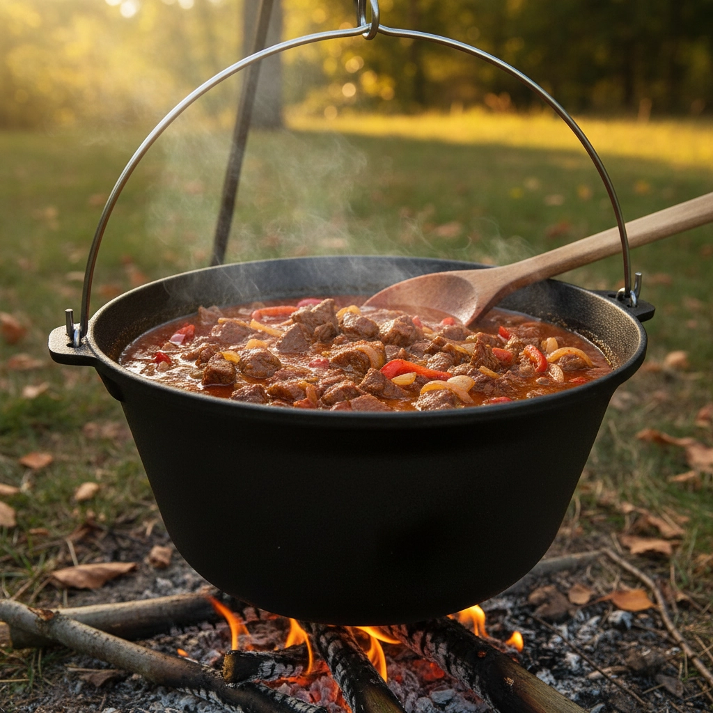 Liatinový kotlík 16 L Kompletka