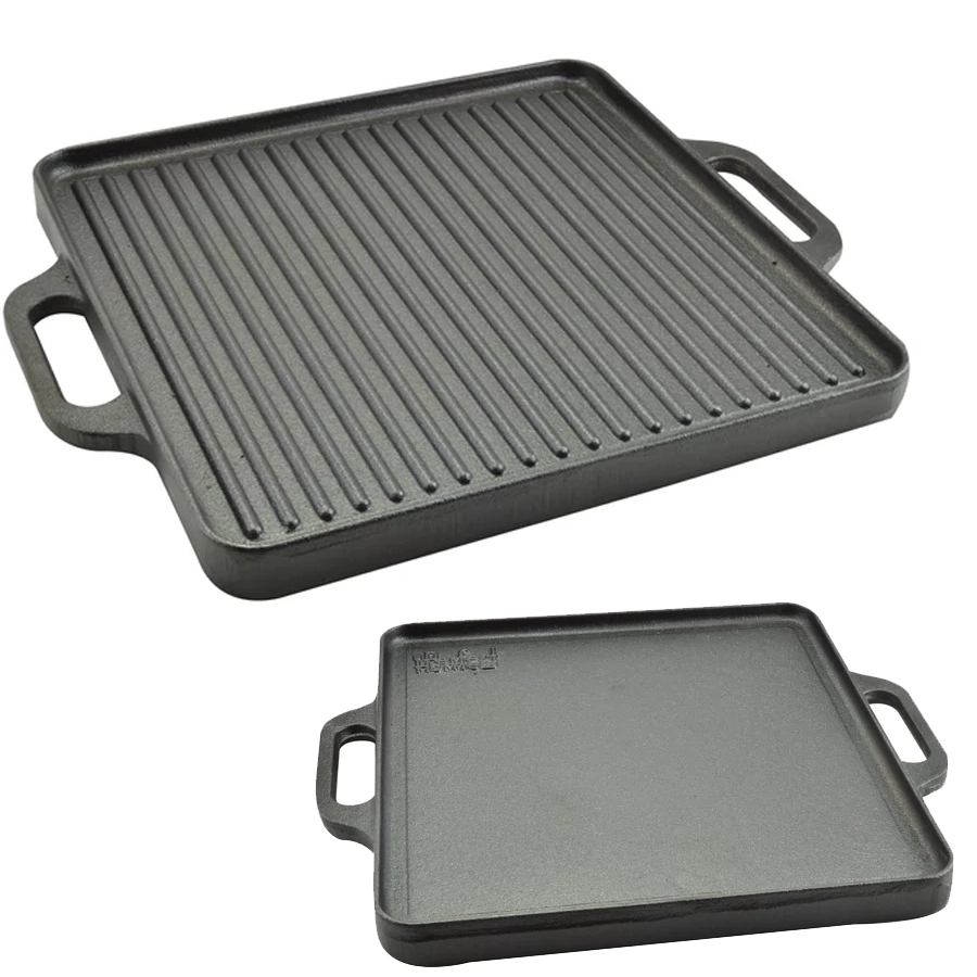 Liatinová platňa na grilovanie 32 x 32 cm