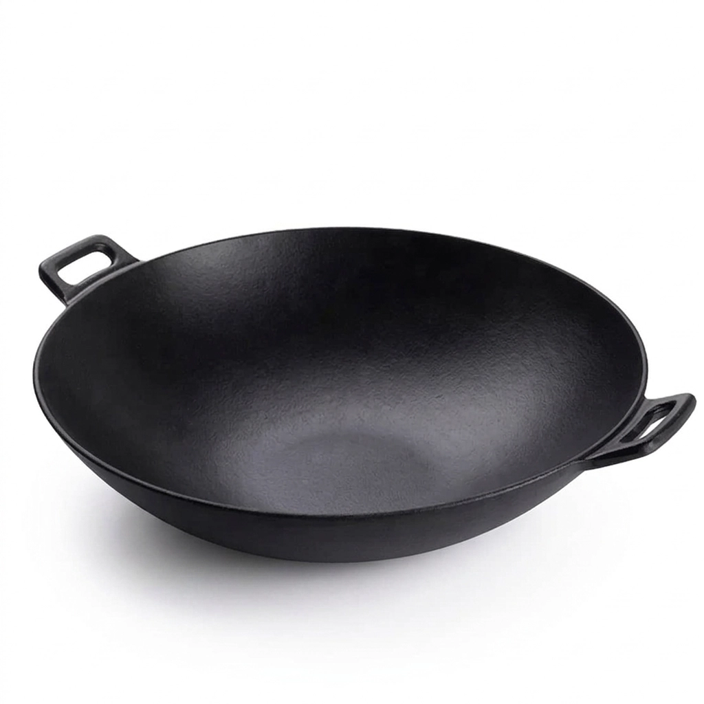 Liatinový wok 50 cm