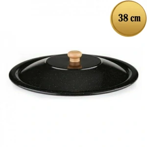 Smaltovaná pokrievka 38 cm