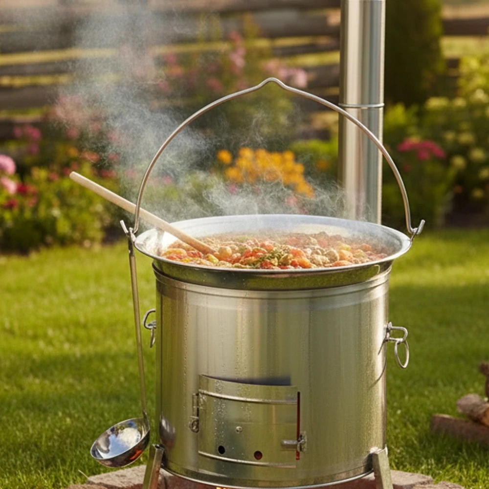 Nerezový kotlíkový set 15 LUX 1,5 mm