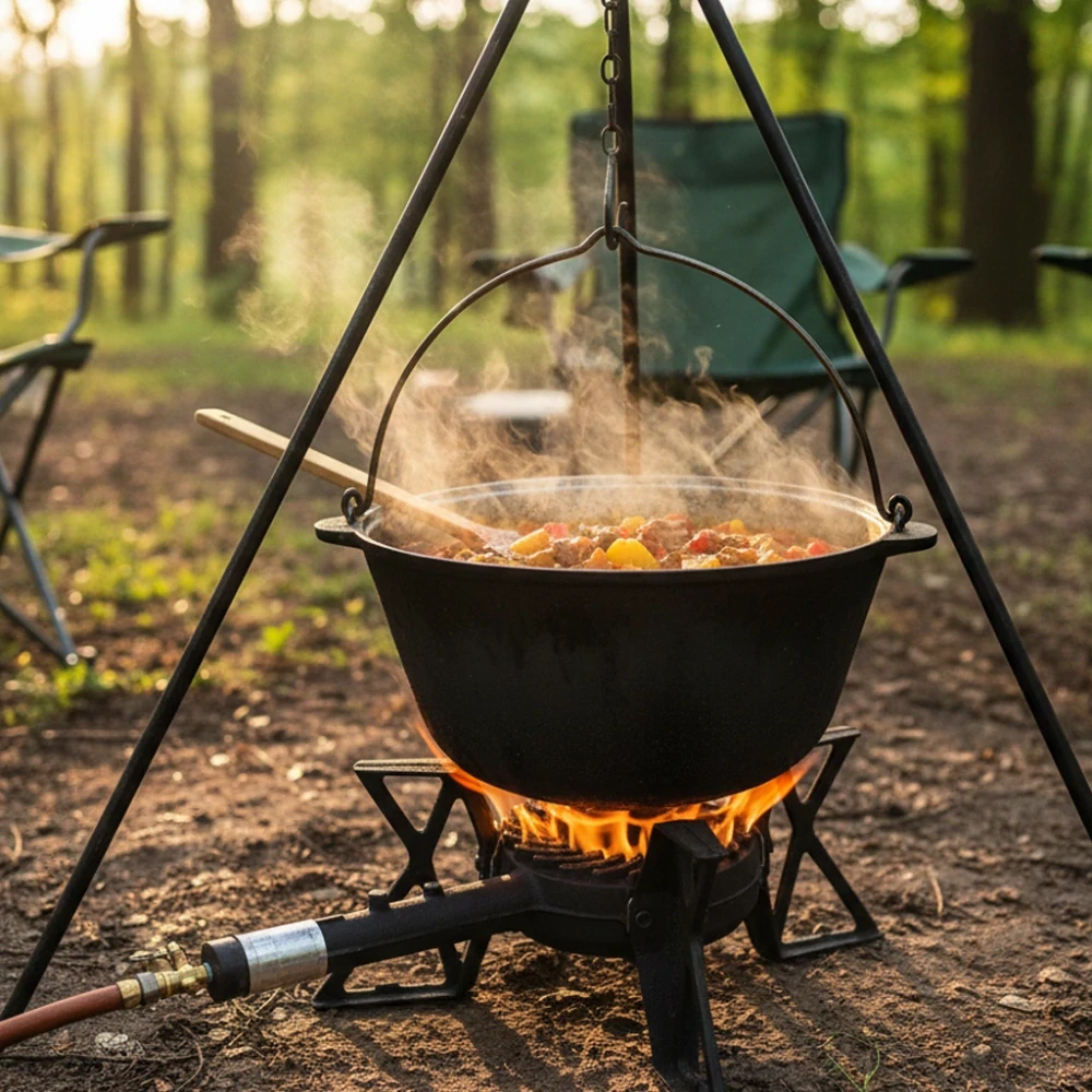 Liatinový horák 5,5 kW pod kotle a kotlíky