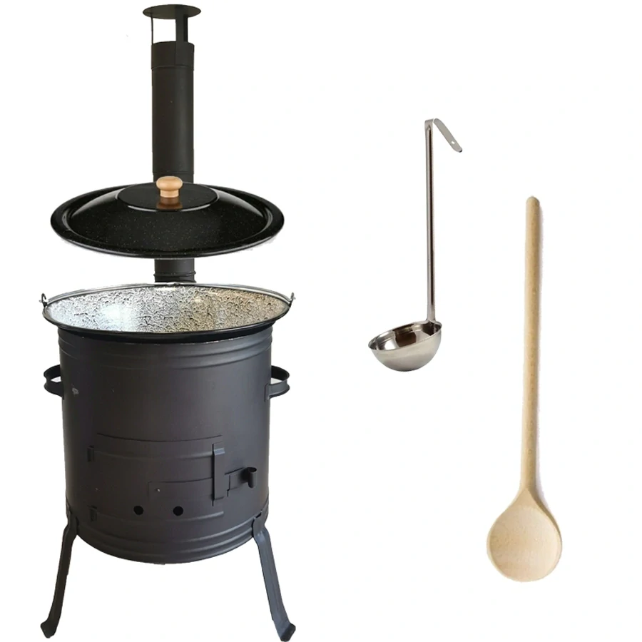 Kotlíková súprava 20 L s ohňovzdornou kotlinou