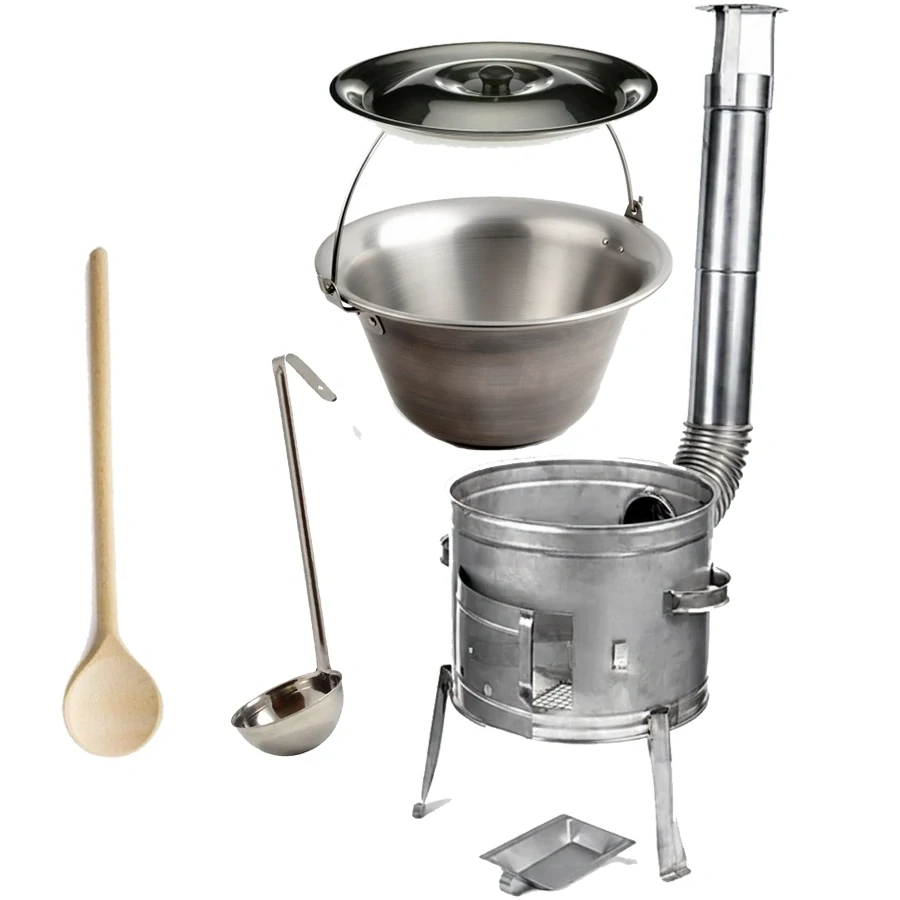 Nerezový kotlíkový set 15 LUX 1,5 mm