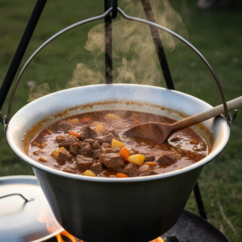 Nerezový kotlíkový set 15 LUX 1,5 mm