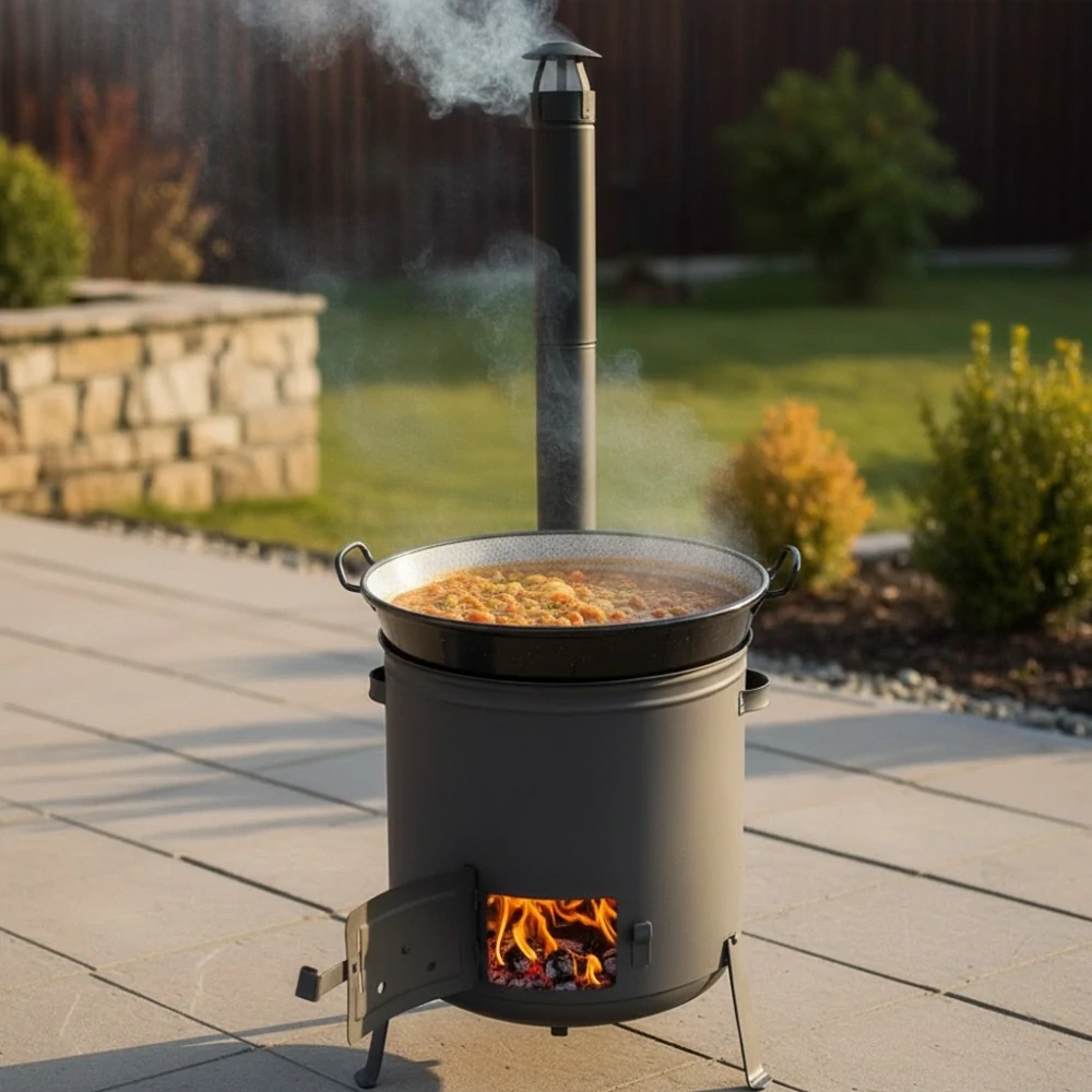 Súprava na zabíjačku 60 L s kotlinou a dymovodom