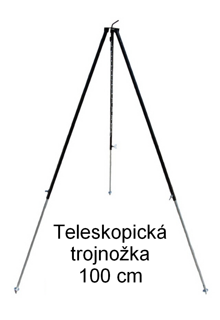 Teleskopický stojan na kotlík