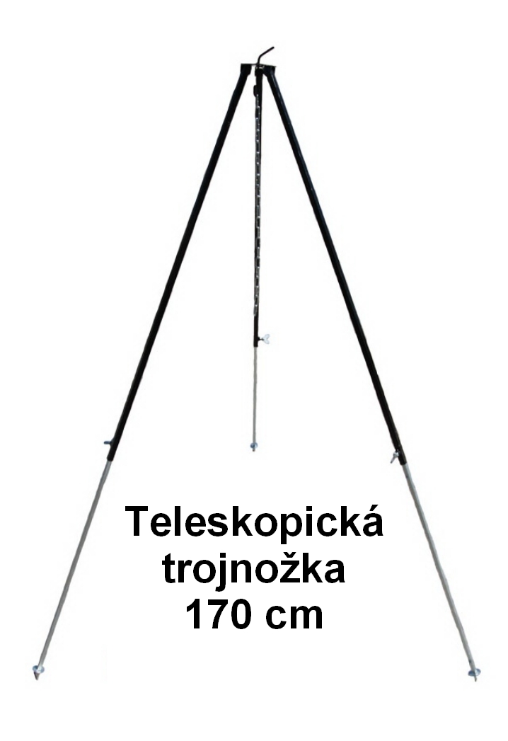 Trojnožka na kotlík - teleskopická veľká