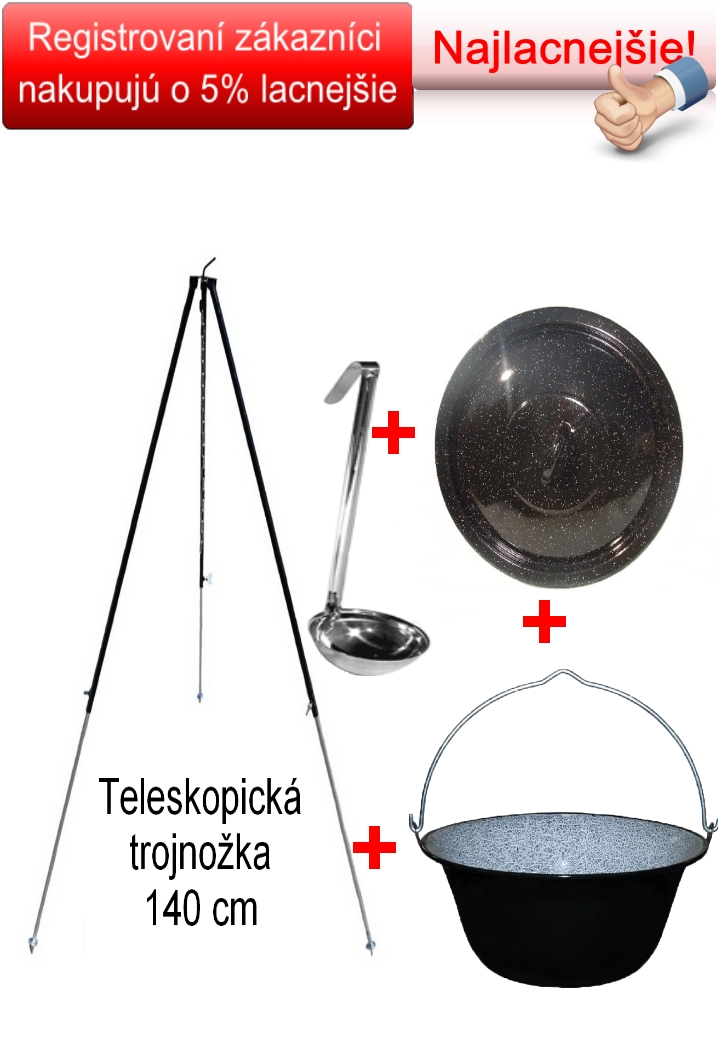 Kotlíky s trojnožkou
