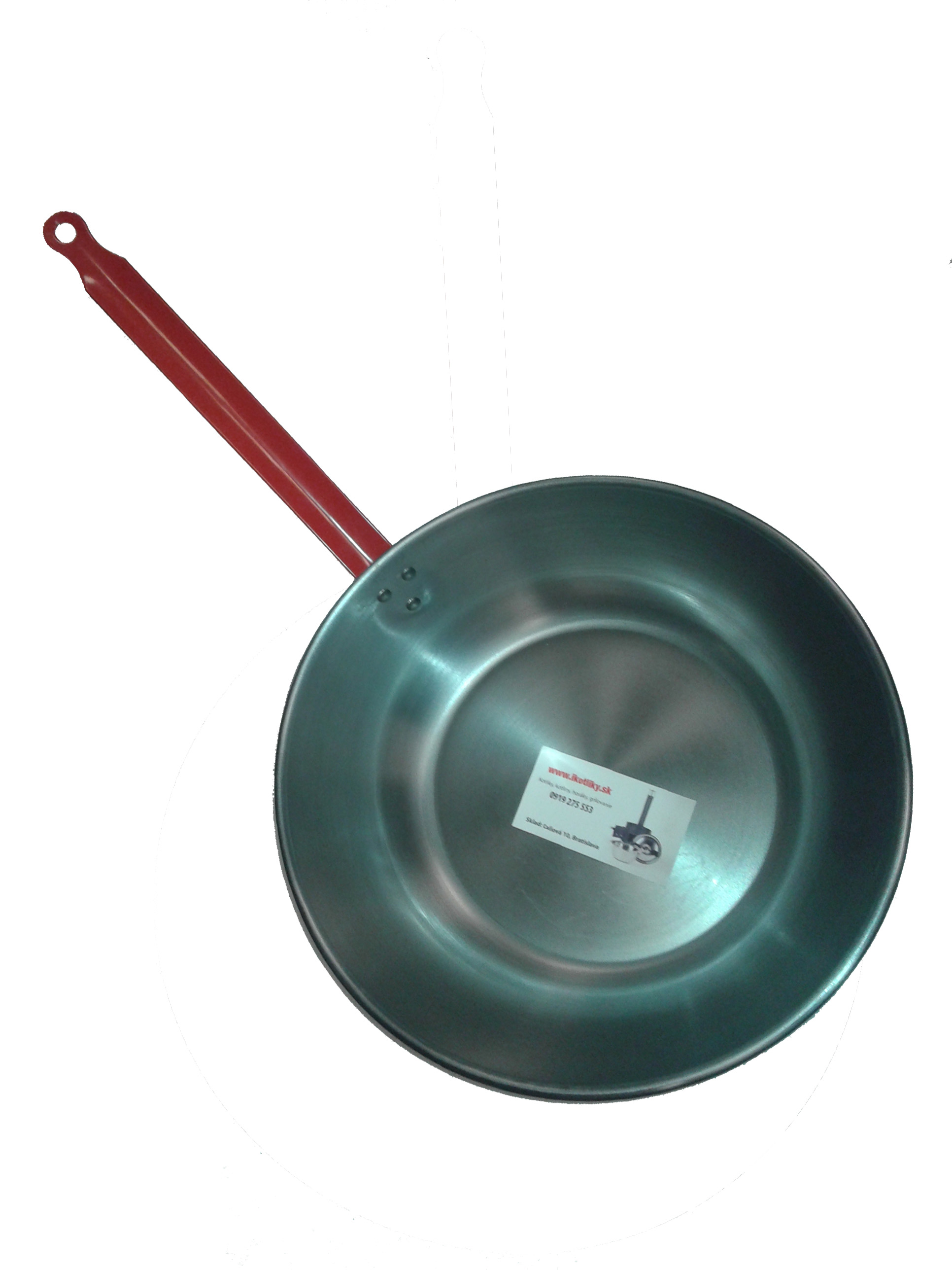 Oceľová panvica hlboká 24 cm