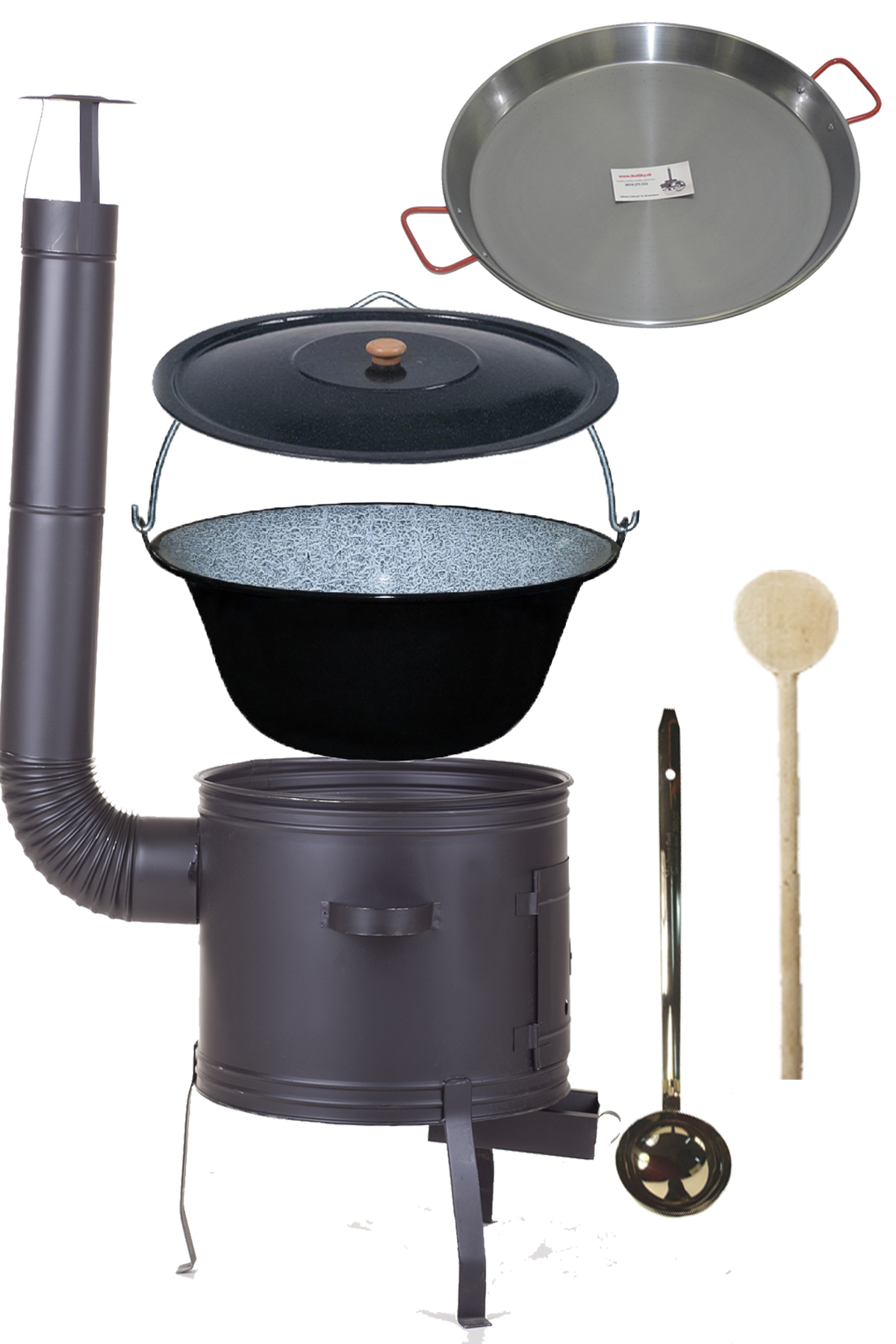 Kotlíková súprava 16L paella