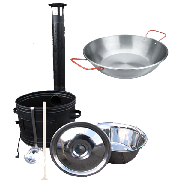 Kotlíková súprava 20L + Wok panvica