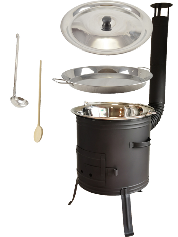 Kotlíková súprava 20L(1,2mm) 2v1 Žiaruvzdorná kotlina